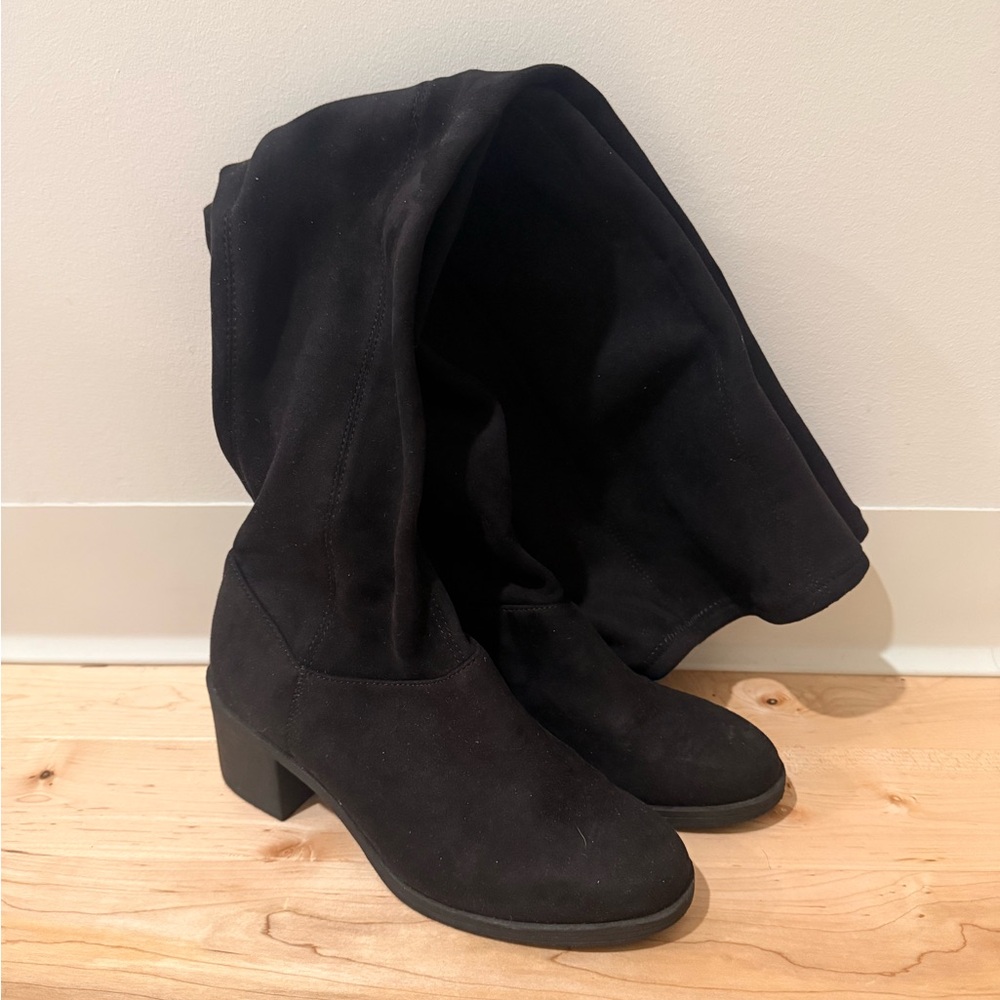 H&M Black Over the Knee Boots